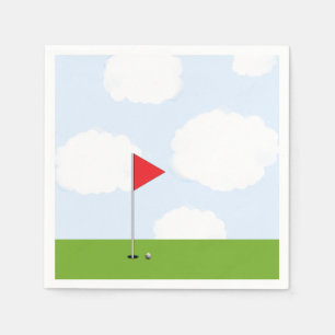 Golf Party Paper Napkins