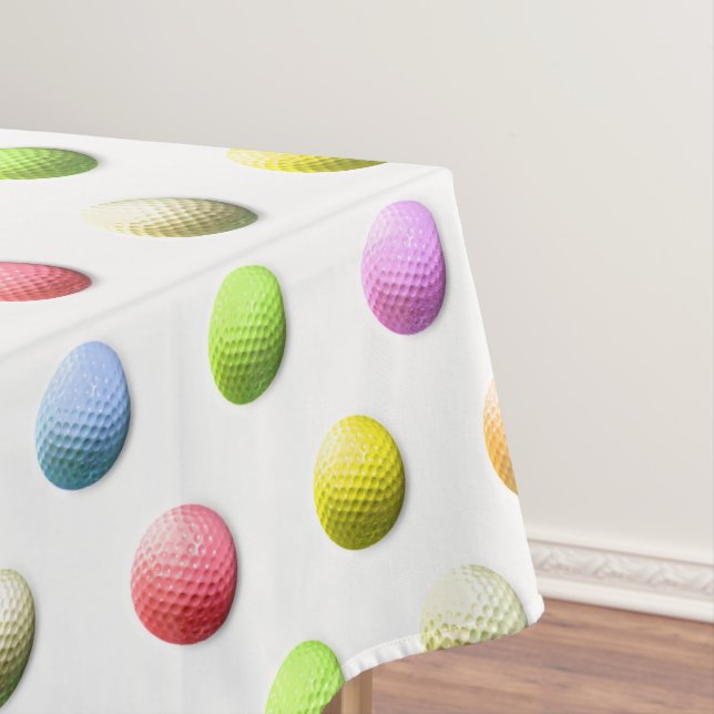 Golf Party Tablecloth (In Situ)