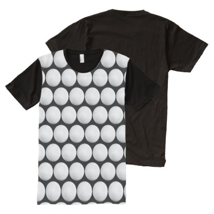 Golf Pattern | Best Sports Gift All-Over-Print T-Shirt