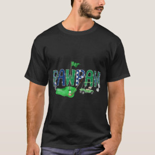 Golf pawpaw hole in one golf 1st birthday boy part T-Shirt