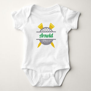 Golf Personalized Baby Bodysuit