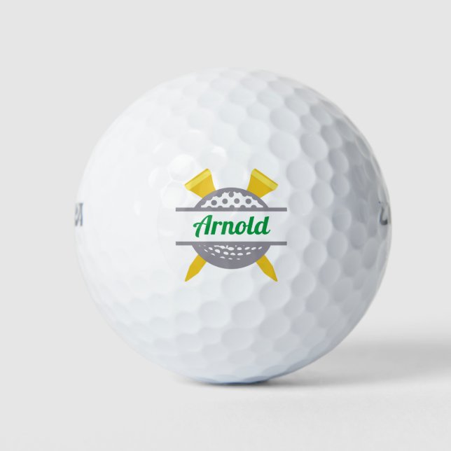 Golf Personalized Balls (Front)