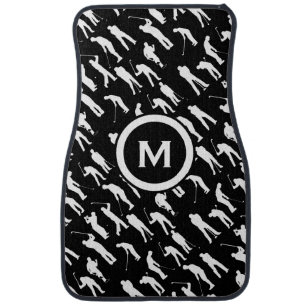 Golf Personalized Monogram Car Mats