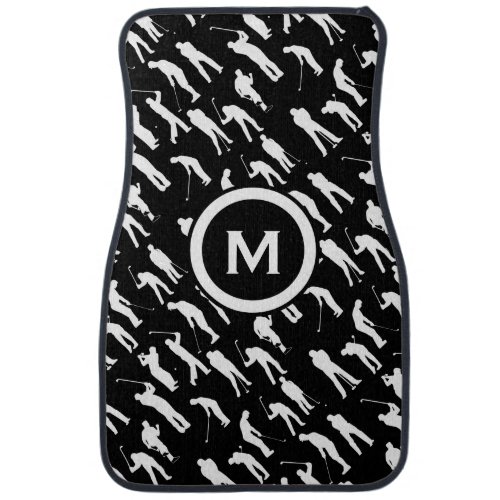 Golf Personalized Monogram Car Mats