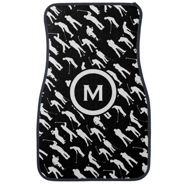 Golf Personalized Monogram Car Mats (Front)