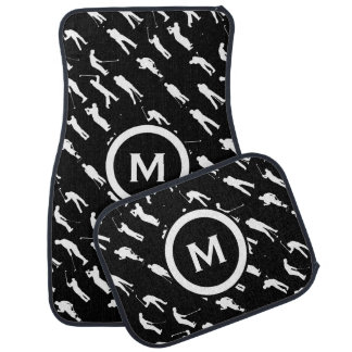 Golf Personalized Monogram Car Mats