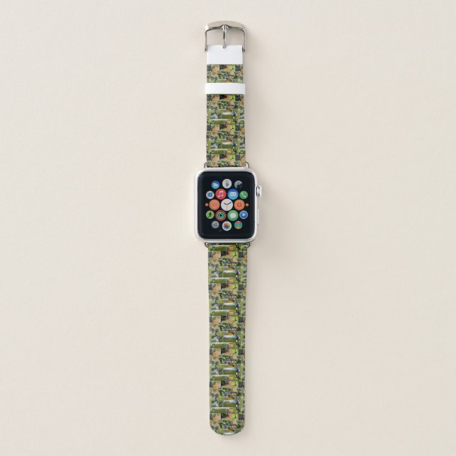 Golf Photo Collage, Apple Watch Band (Front)
