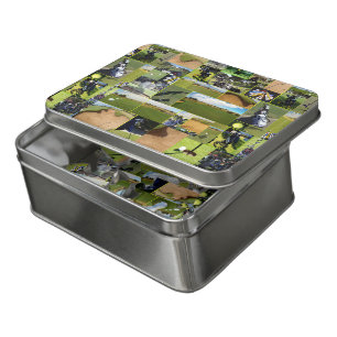 Golf Photo Collage, Jigsaw Puzzle