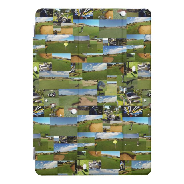 Golf, Photo Collarge, iPad Pro Case (Front)
