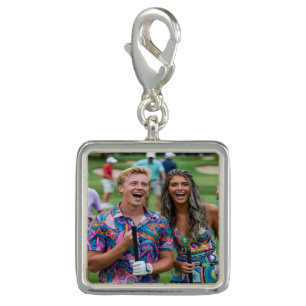 Golf Photo Customize Personalize Charm