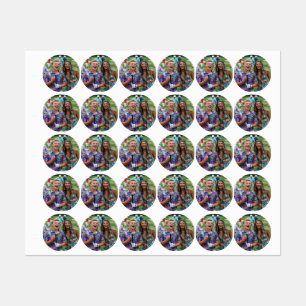 Golf Photo Customize Personalize Labels