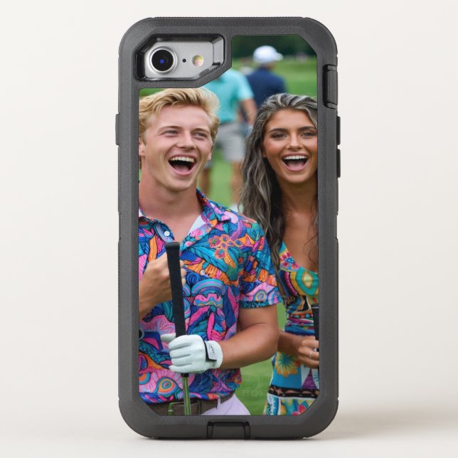 Golf Photo Customize Personalize Otterbox iPhone Case (Back)