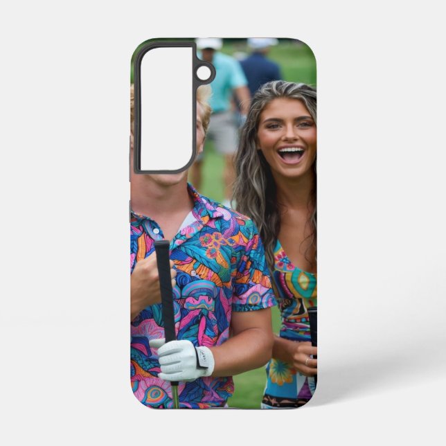 Golf Photo Customize Personalize Samsung Galaxy Case (Back)
