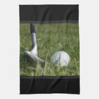 Golf Photo Kitchen Towel