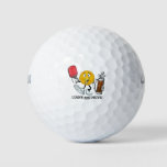 Golf /pickleball: I Dink &amp; Drive Golf Balls at Zazzle