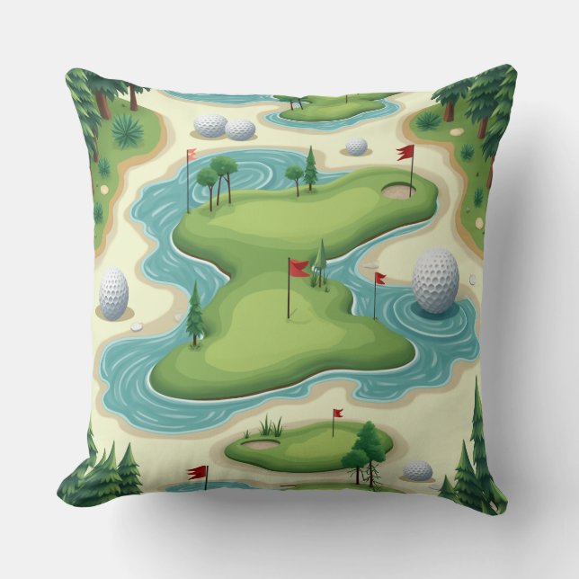 Golf Pillow (Front)