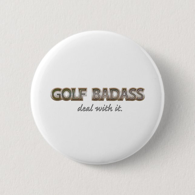 GOLF PINBACK BUTTON (Front)