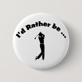 Golf Pinback Button