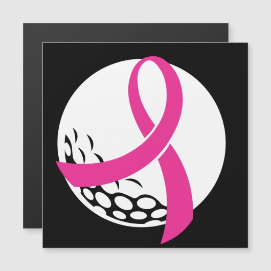Golf Pink Ribbon Breast Cancer Awareness (Front/Back)