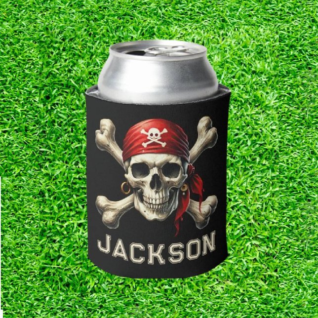  Golf Pirate  Can Cooler (Put the "Arrr" in Parrr-tee!)