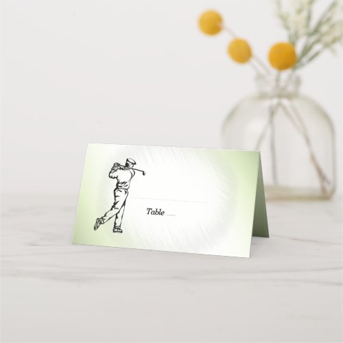 Golf Place Cards