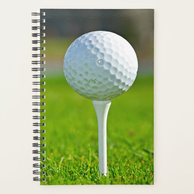 Golf Planner Golf Player Coach Golfer Sports Fan (Front)