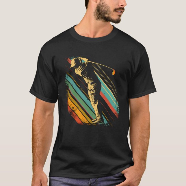 Golf Player 80s Look friend T-Shirt (Front)