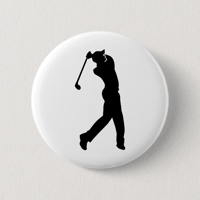 Golf Player Button (Front)