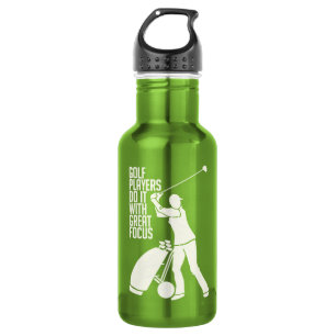 GOLF PLAYER - choose style & color Water Bottle
