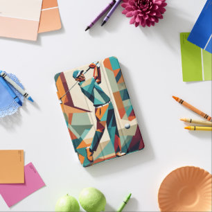 Golf Player Cubist Apple iPad Air Cover