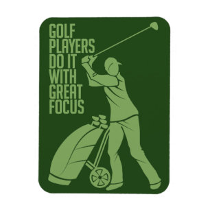 GOLF PLAYER custom magnet