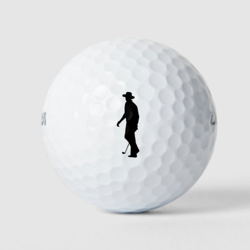 Golf Player Golf Balls