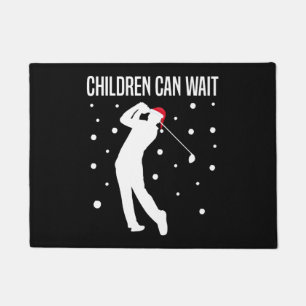 Golf Player Golfer Funny Christmas Gift Doormat