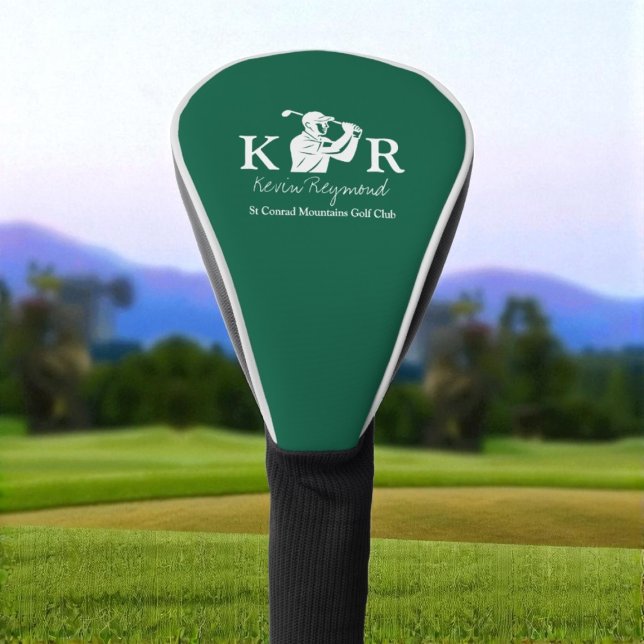 Golf Player Icon Green Golf Head Cover (Creator Uploaded)