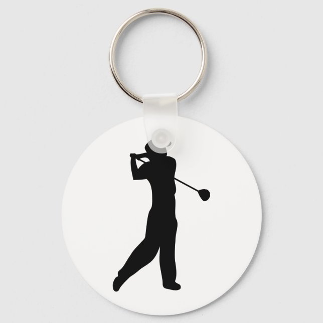 golf player keychain (Front)