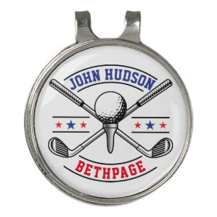 Golf Player Monogram Template Golf Clip