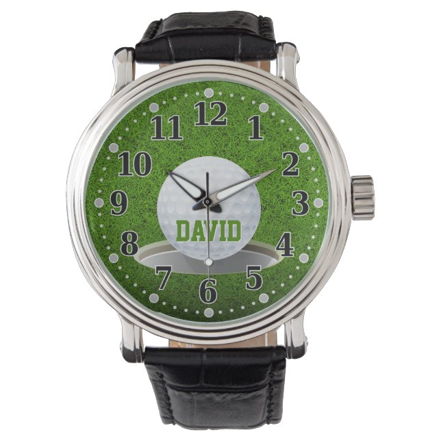 Golf Player | Personalizable Watch (Front)