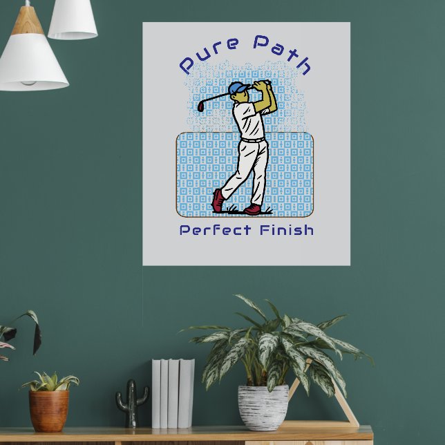 golf player poster (Living Room 1)