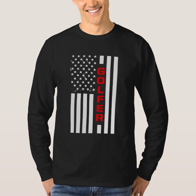 Golf Player Pride Golfer Golfing  3 T-Shirt (Front)