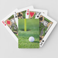 Golf playing cards