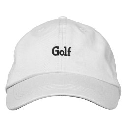 Golf Playing Sports Elegant Super Fantastic-Hat Embroidered Baseball Cap