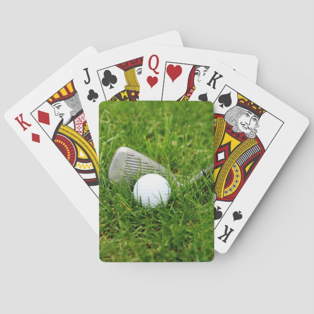 Golf Poker Cards (Back)
