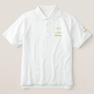 Golf Polo W/A-7 and Call Sign