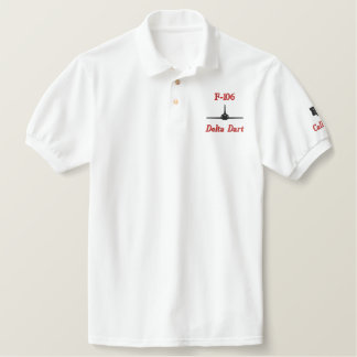 Golf Polo W/F-106 and Call Sign