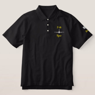 Golf Polo W/F-16 and Call Sign