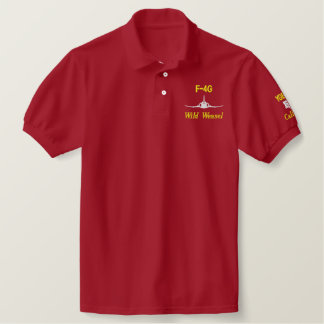 Golf Polo W/F-4G and Call Sign