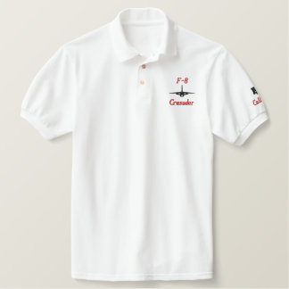 Golf Polo W/F-8 and Call Sign