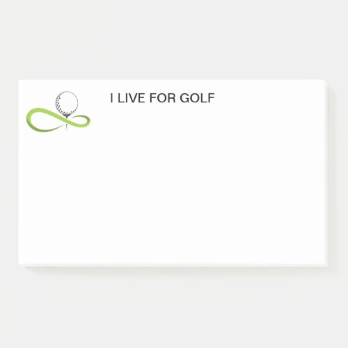 Golf Post it Notes