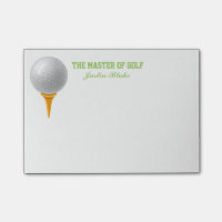 Golf Post it Notes