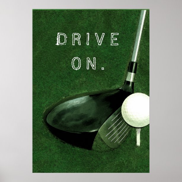 Funny Golf Art And Wall Décor Zazzle